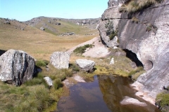 Rockfall Cave Tarn