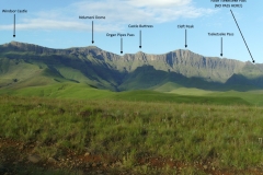 Organ Pipes Pass & Tseketseke Pass